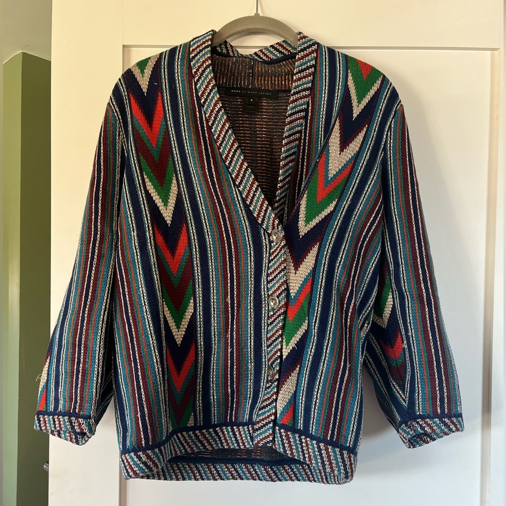 Marc Jacobs Sofi cardigan in blue